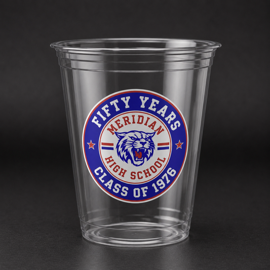 Custom Cups w/ Vinyl Stickers