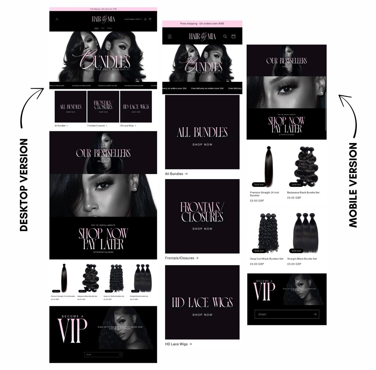 Shopify Website Design