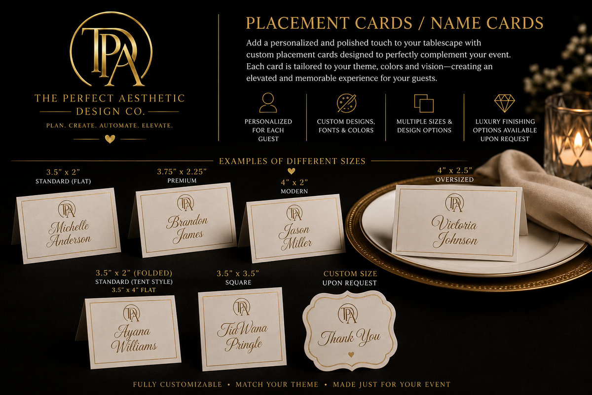 Place Cards