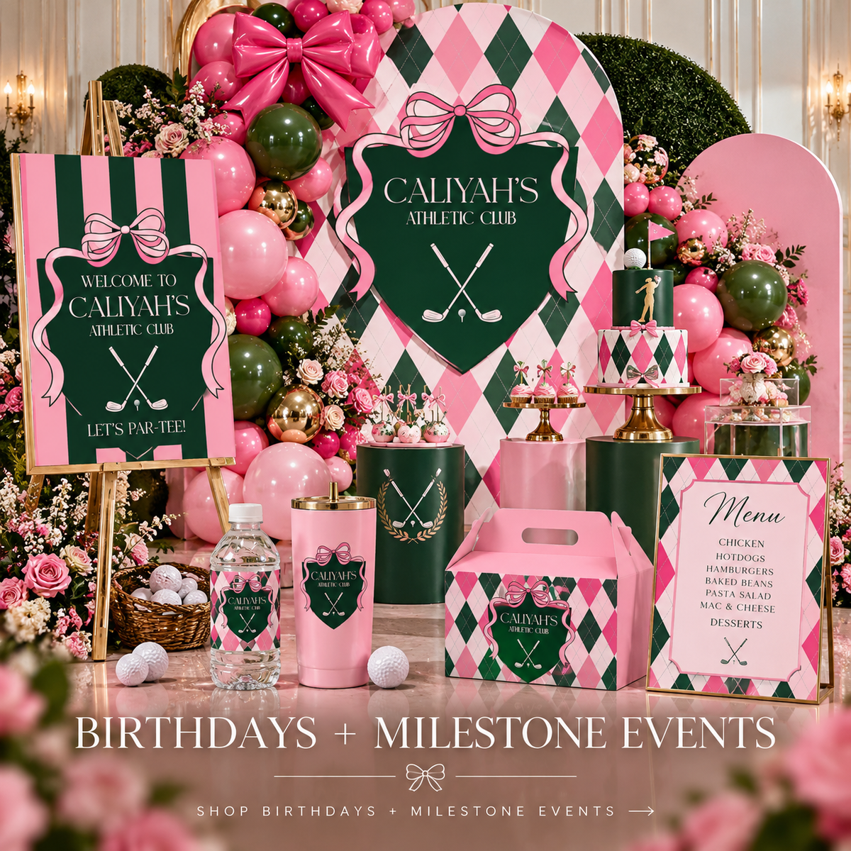 Birthdays + Milestone Events