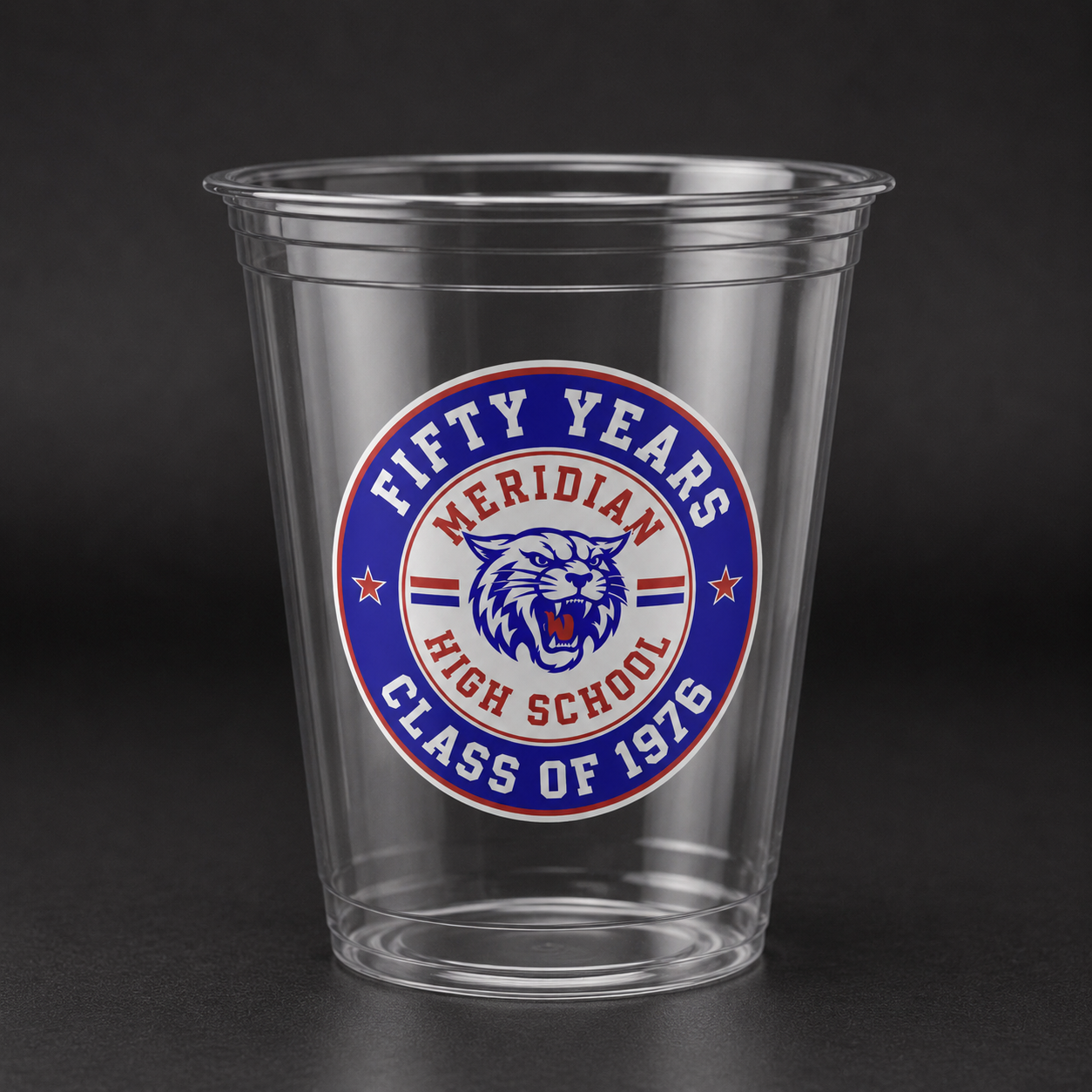 Custom Cups w/ Vinyl Stickers