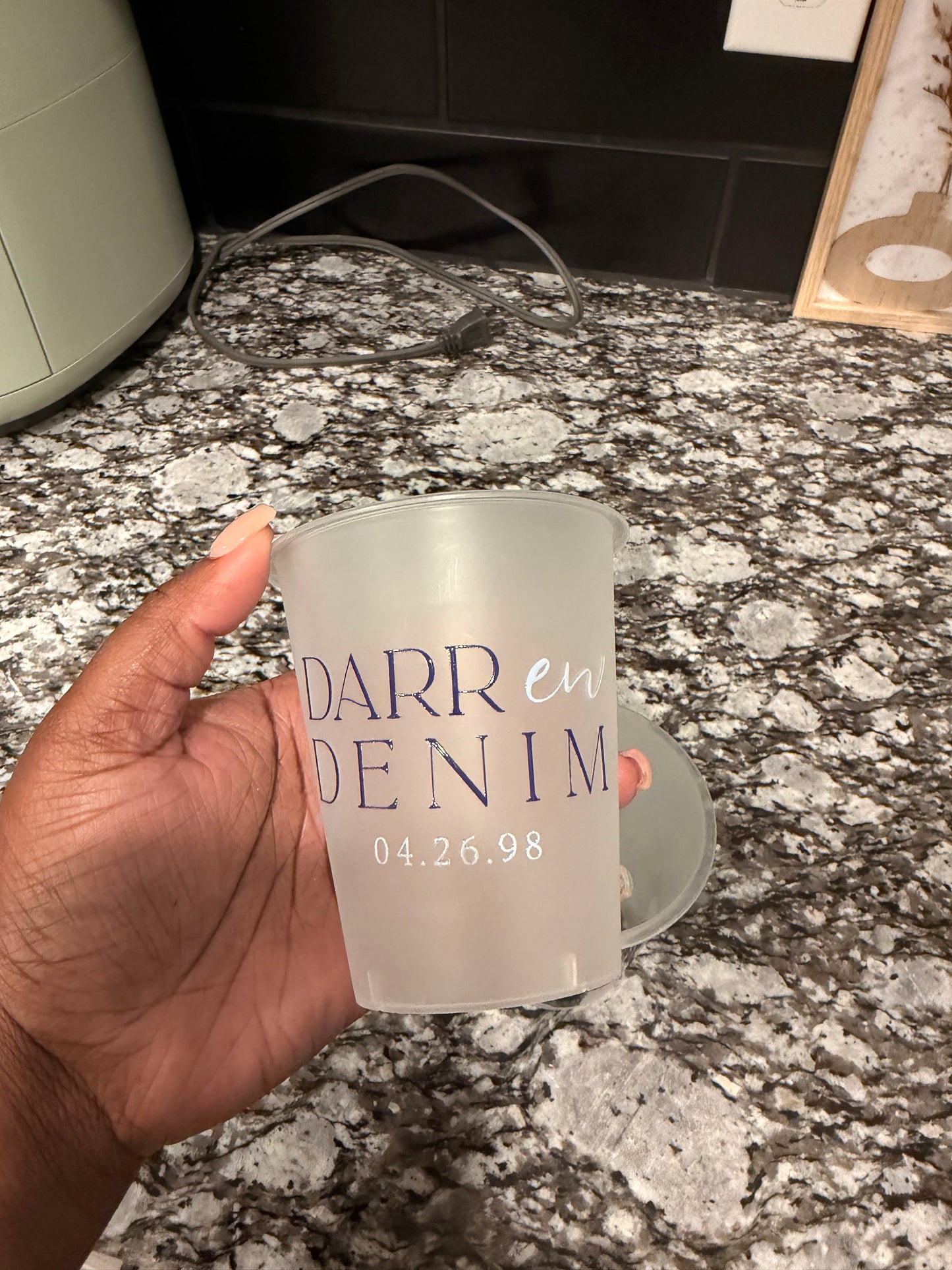Custom Cups w/ UV DTF Stickers