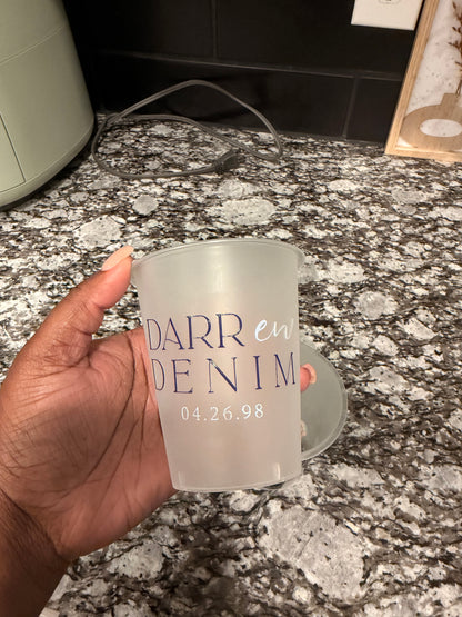 Custom Cups w/ UV DTF Stickers
