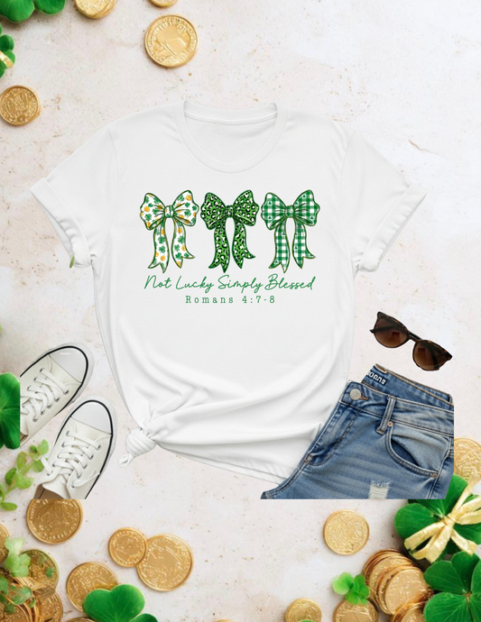 Not Lucky Simply Blessed