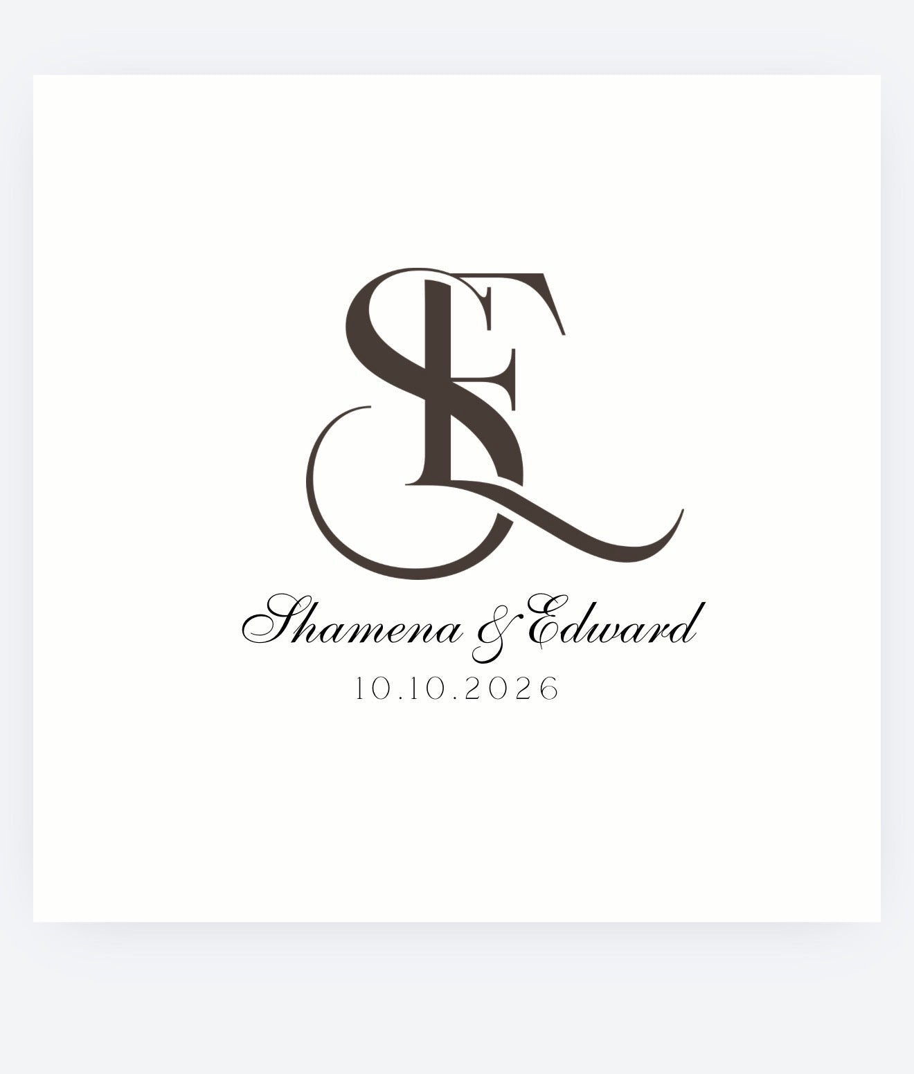 Wedding or Event Logo