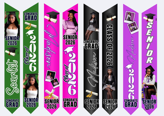 Custom Graduation Stoles