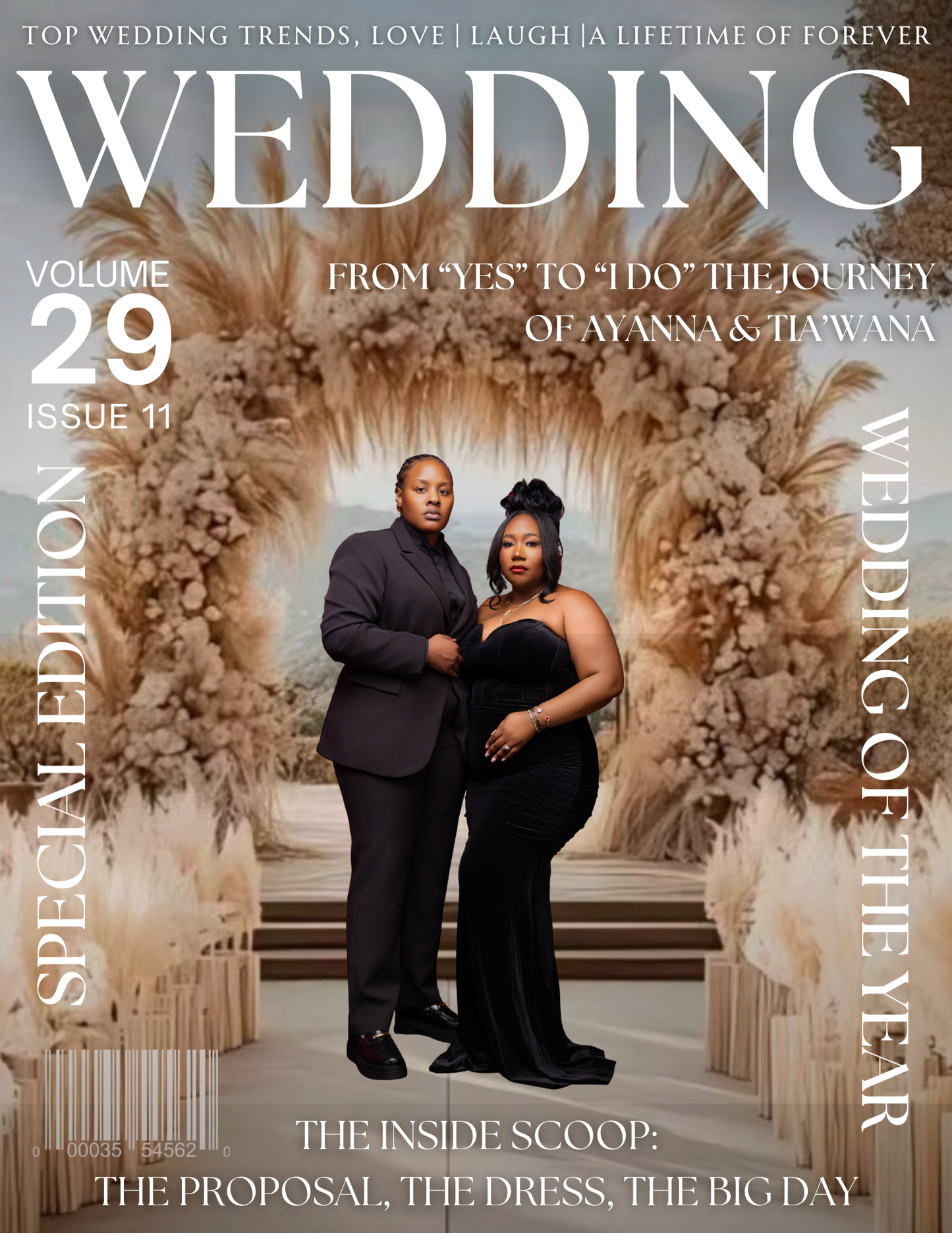 Our Signature Vogue-Inspired Wedding Magazine - Consultation