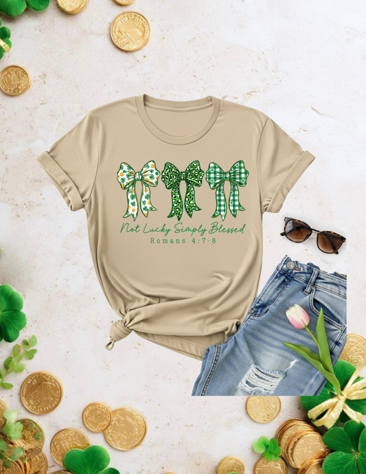 Not Lucky Simply Blessed