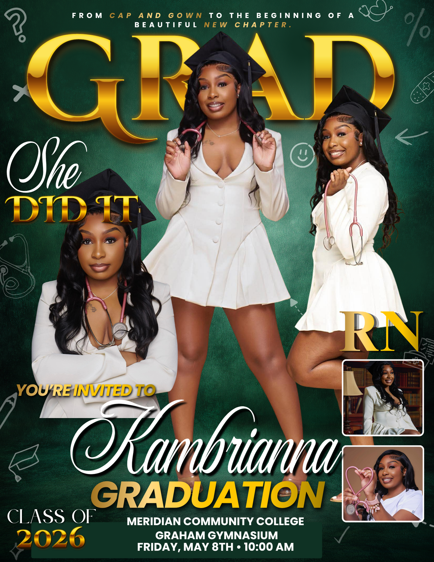 Magazine Grad Announcement