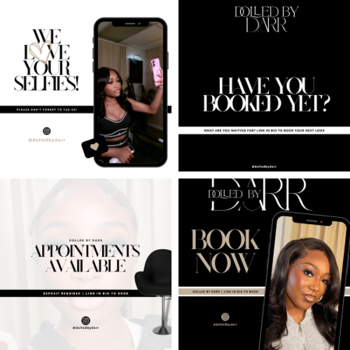Social Media Flyer (Set of 4)