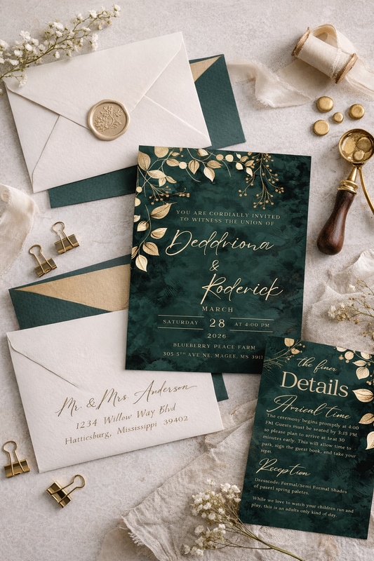 CUSTOM INVITATION SUITES