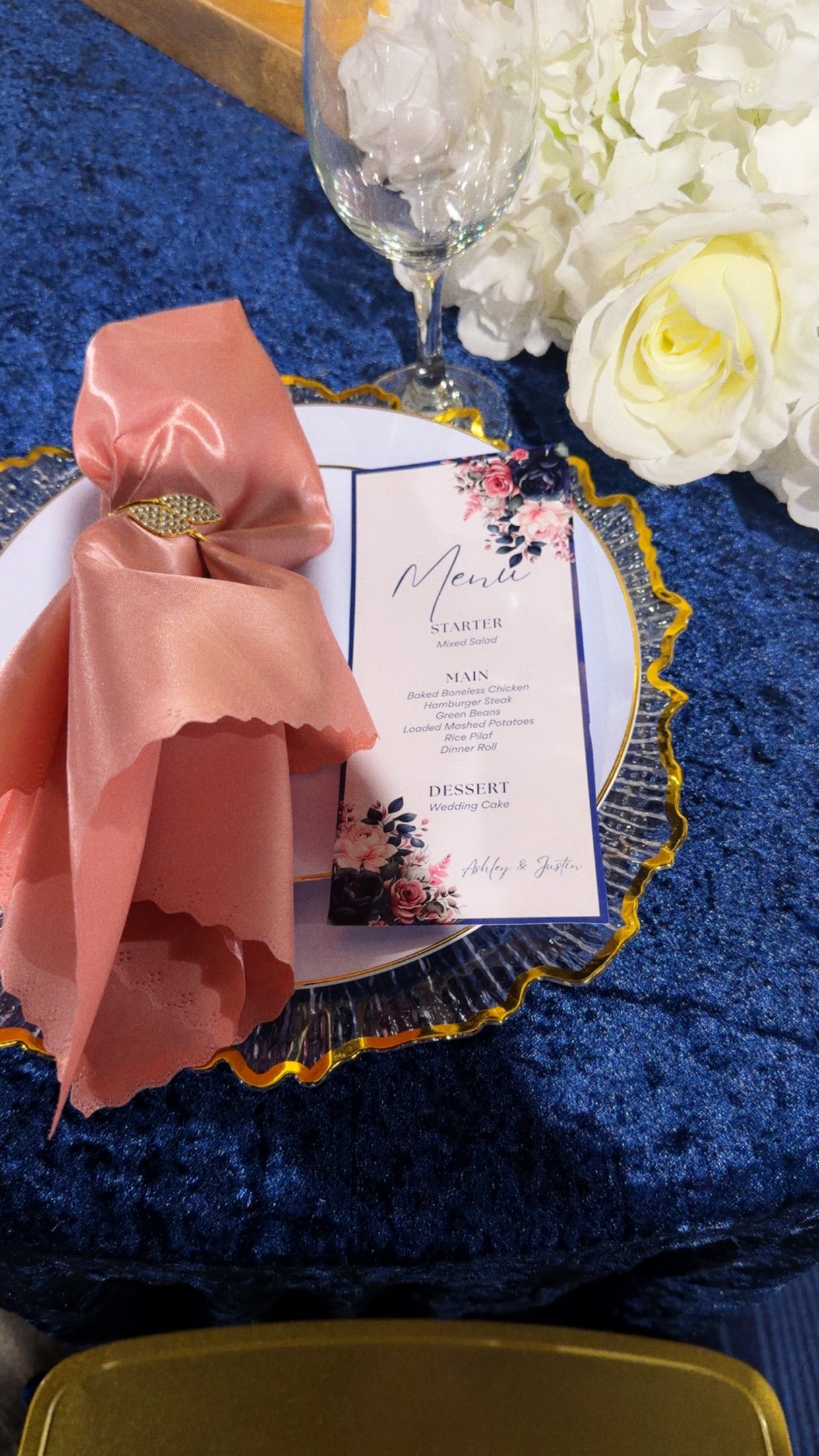 Event Signage Bundle – Welcome Sign + Menu Cards