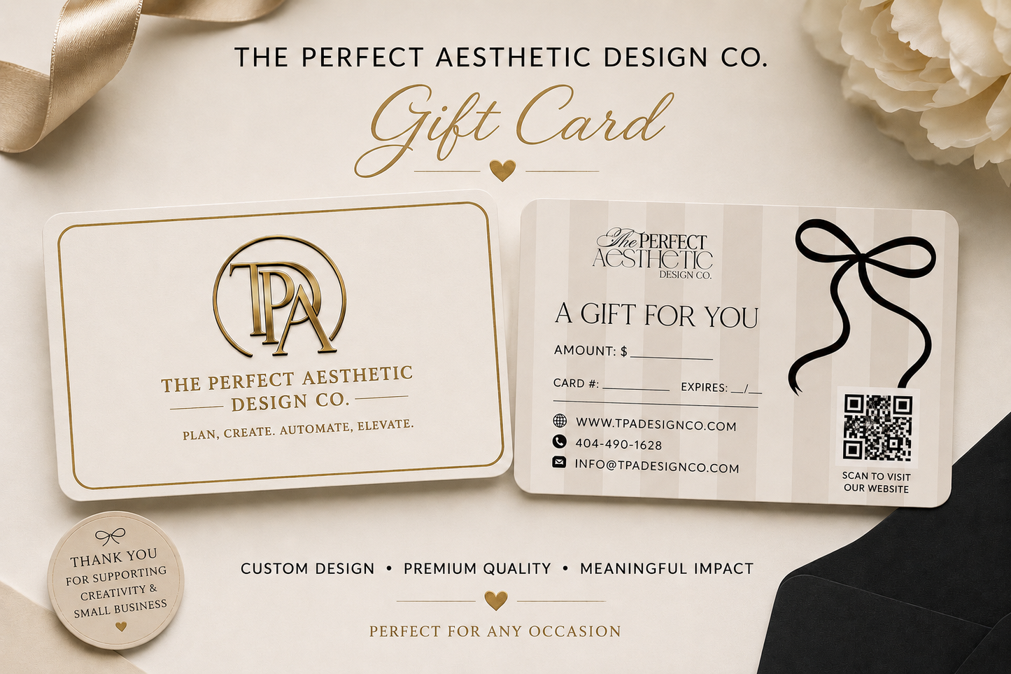 Custom giftcard