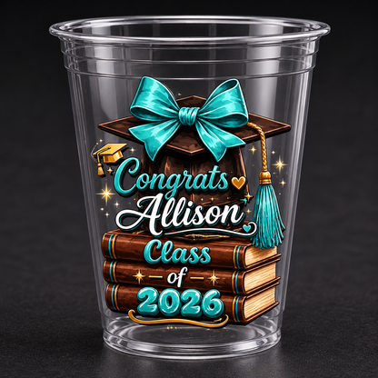 Custom Cups w/ Vinyl Stickers