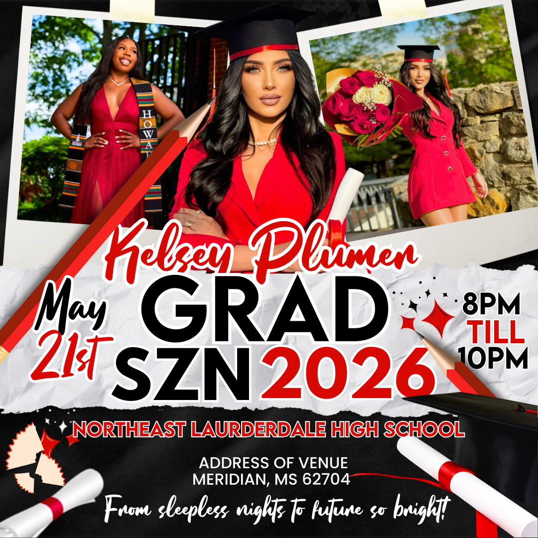 Graduation SZN Template - Instant Download