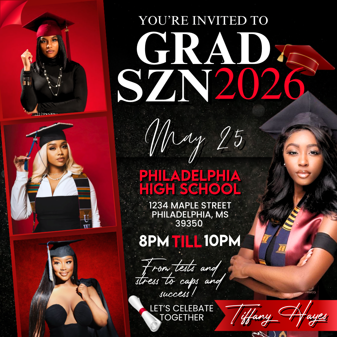 Grad SZN 26’ Template - Instant Download