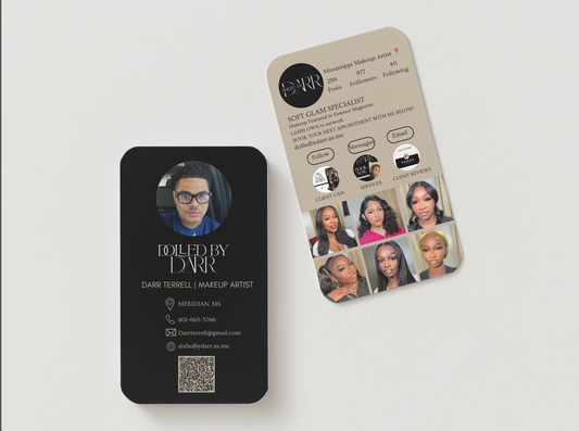 Custom Business Cards (Design + Print)