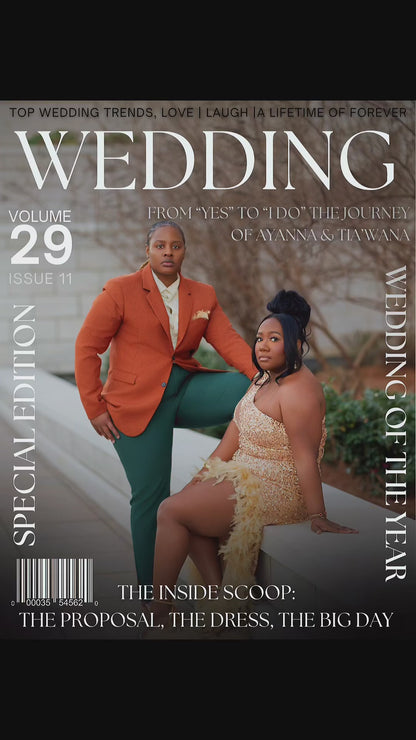 Our Signature Vogue-Inspired Wedding Magazine - Consultation