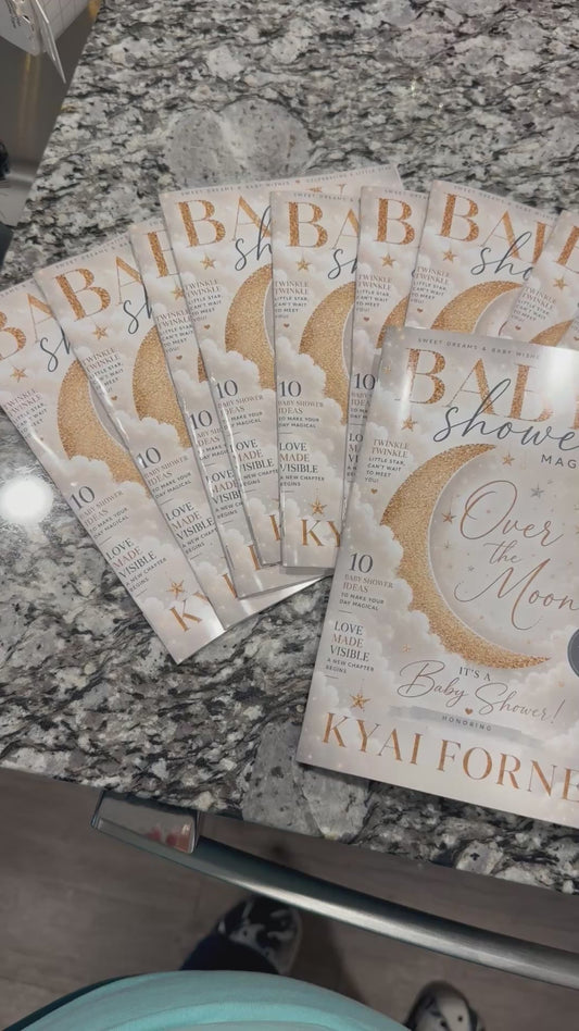 Baby Shower Activity Booklets