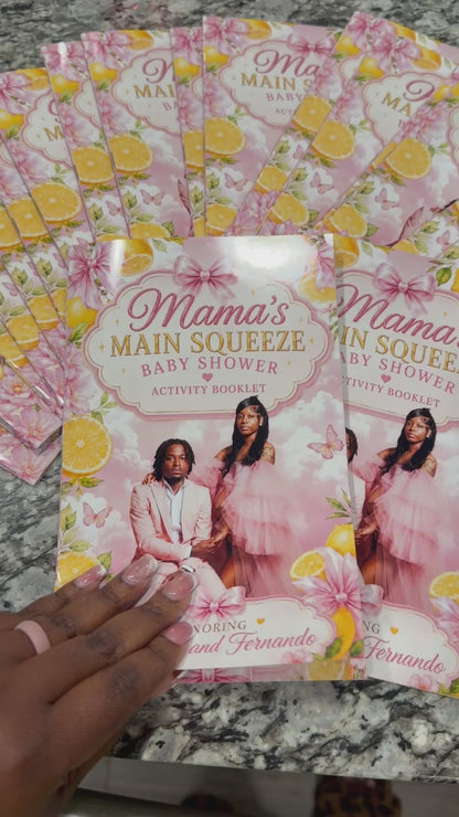 Baby Shower Activity Booklets